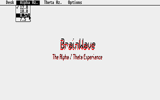 BrainWave - The Alpha/Theta Experience atari screenshot